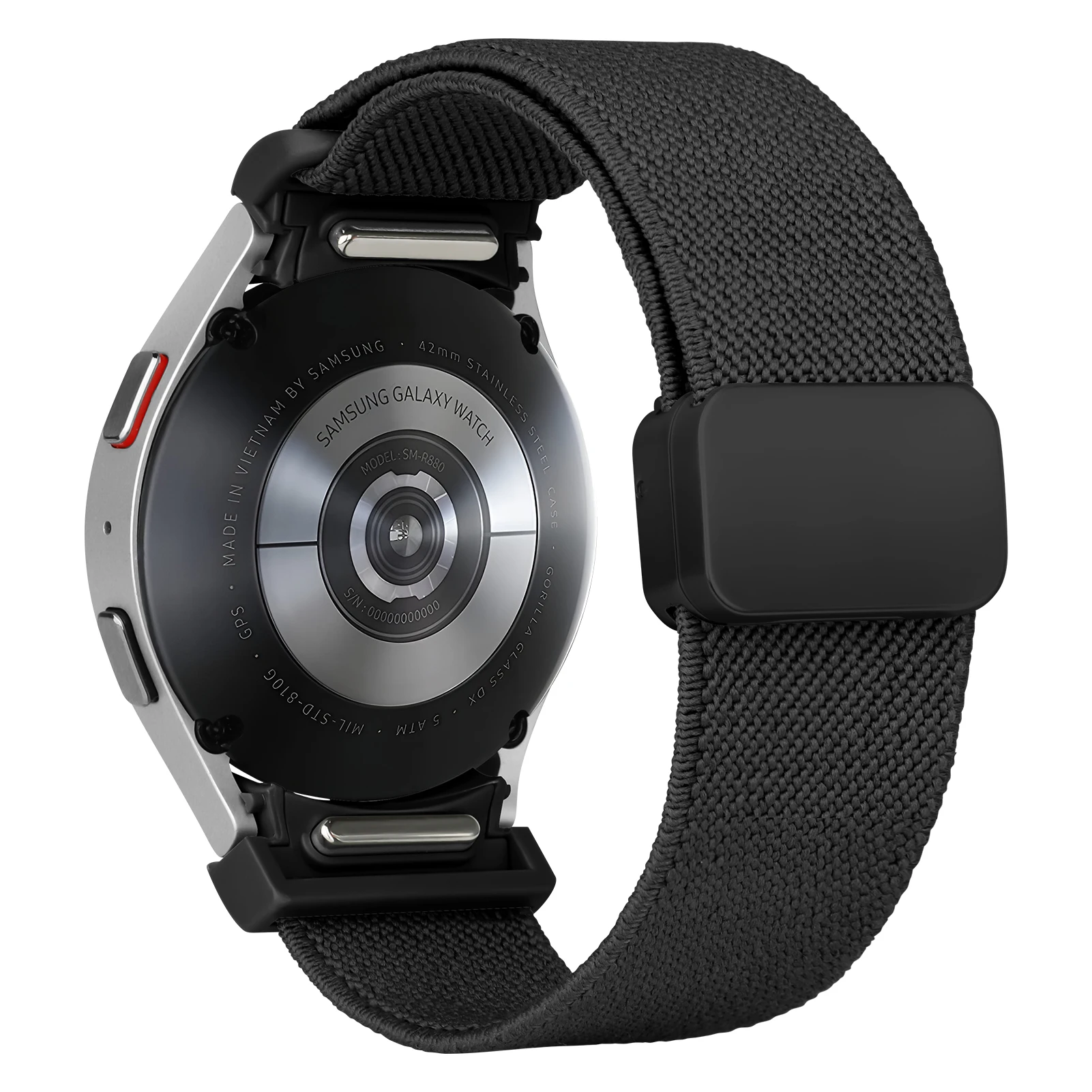 Magnetic Nylon No-Gap Watch Band Bracelet