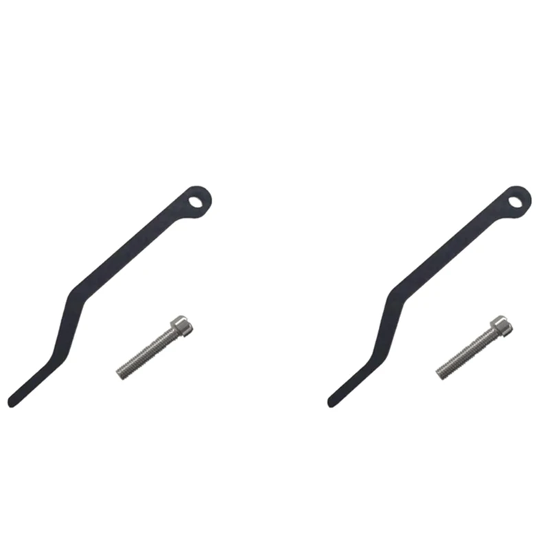 

2X Carbon Bicycle Chain Guide Bike Chain Stabilizer With Titanium Screw Bicycle Parts For MTB Road Bike