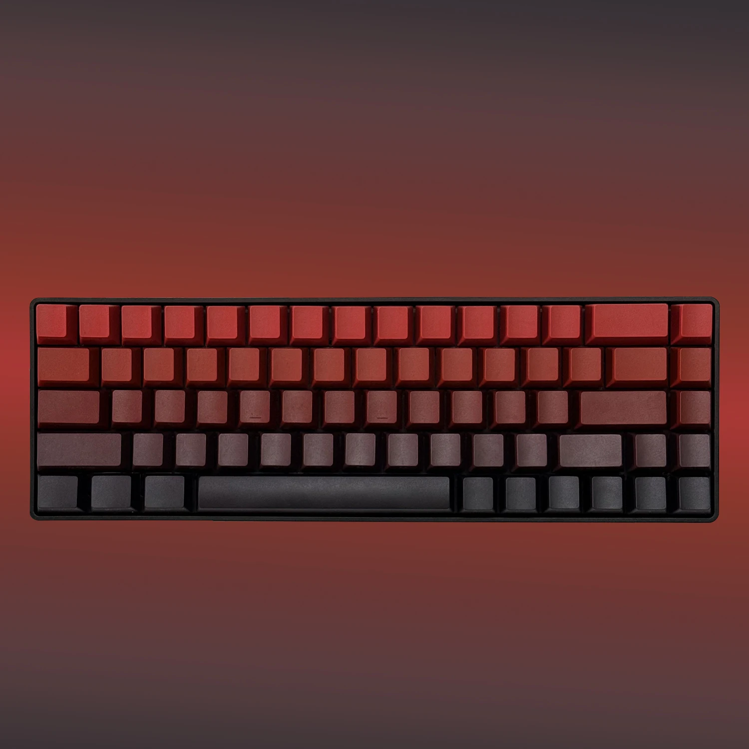 Vibrant Gradient PBT Keycaps