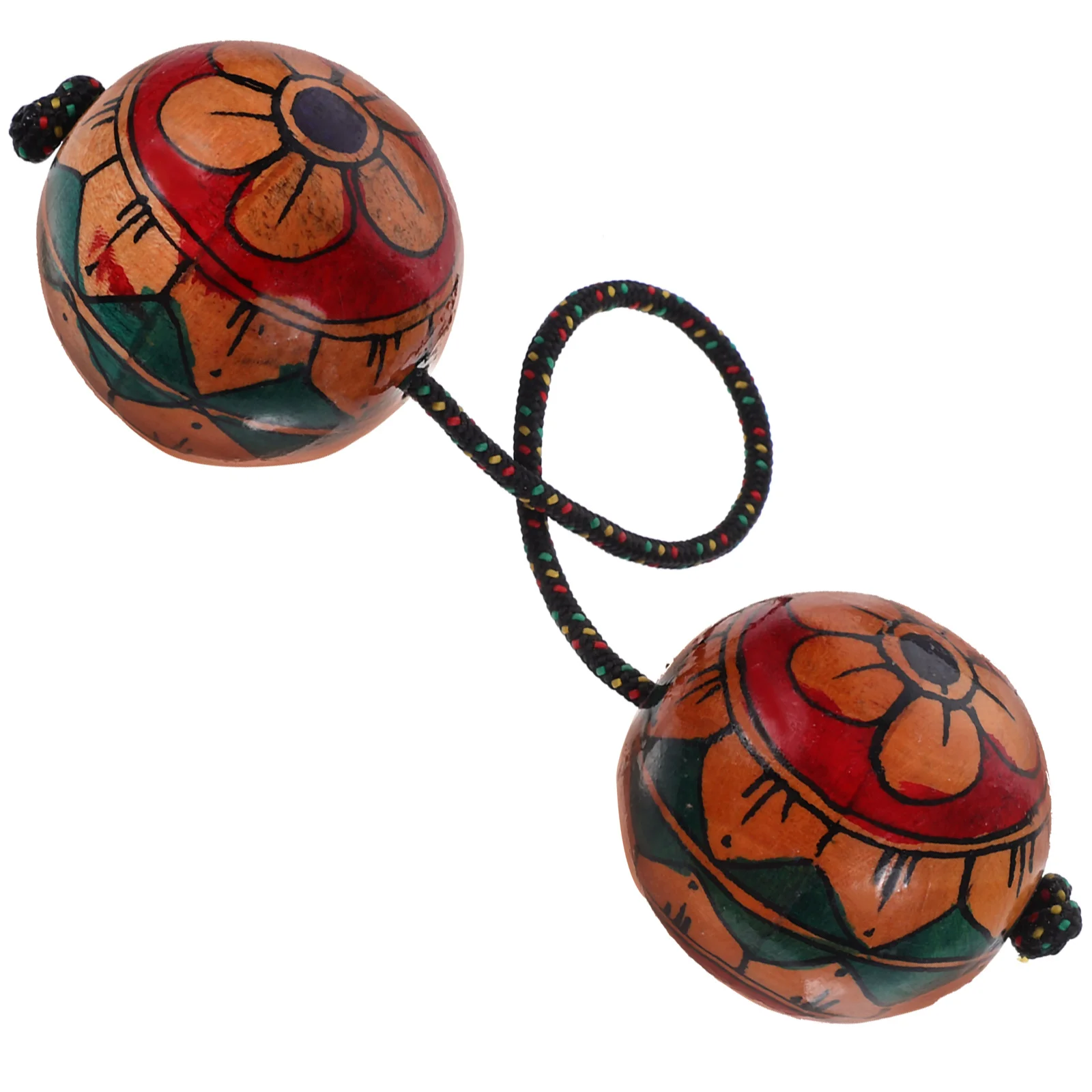 

Rhythmic Balls Shaker Shaking Rhythm Double Ball Beginner Percussion Instrument Rhythm Ball for Adult