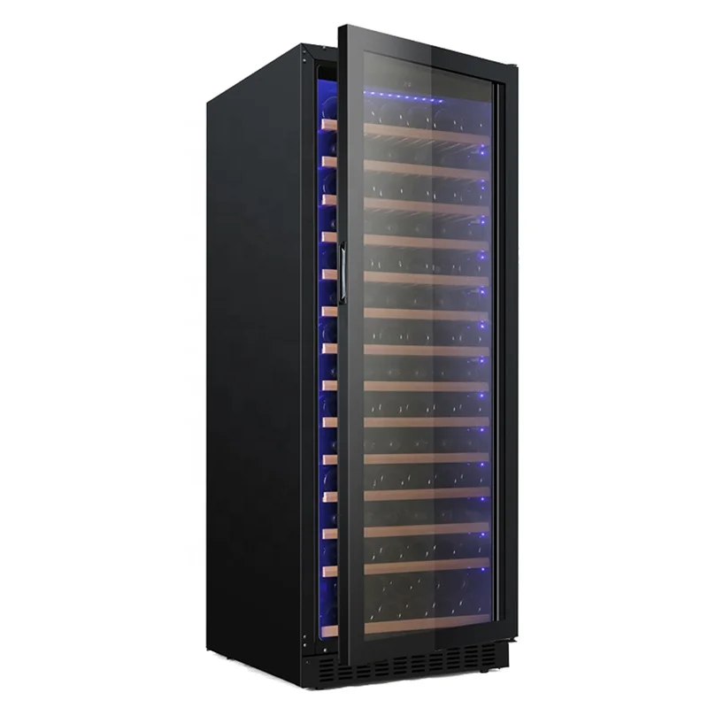Competitive Price 154 Bottles Compressor Cooling Wine Cellar Refrigerator