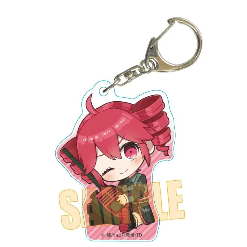 Kasane Teto Adorable Acrylic Figure Keychain - Cartoon Bag Charm & Backpack Pendant Gift