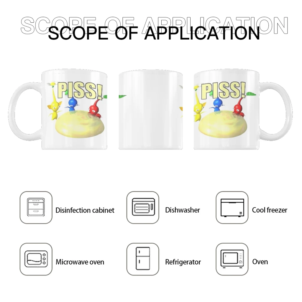 

Кружка для кофе PIKMIN в виде мокко, кошки, панды, медведя, Рождественская кружка, оригинальные кружки, 11 унций