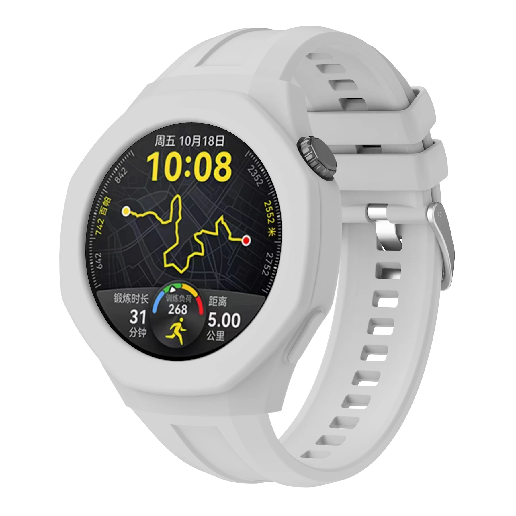 Silicone Replacement Strap and Protective Case Shell