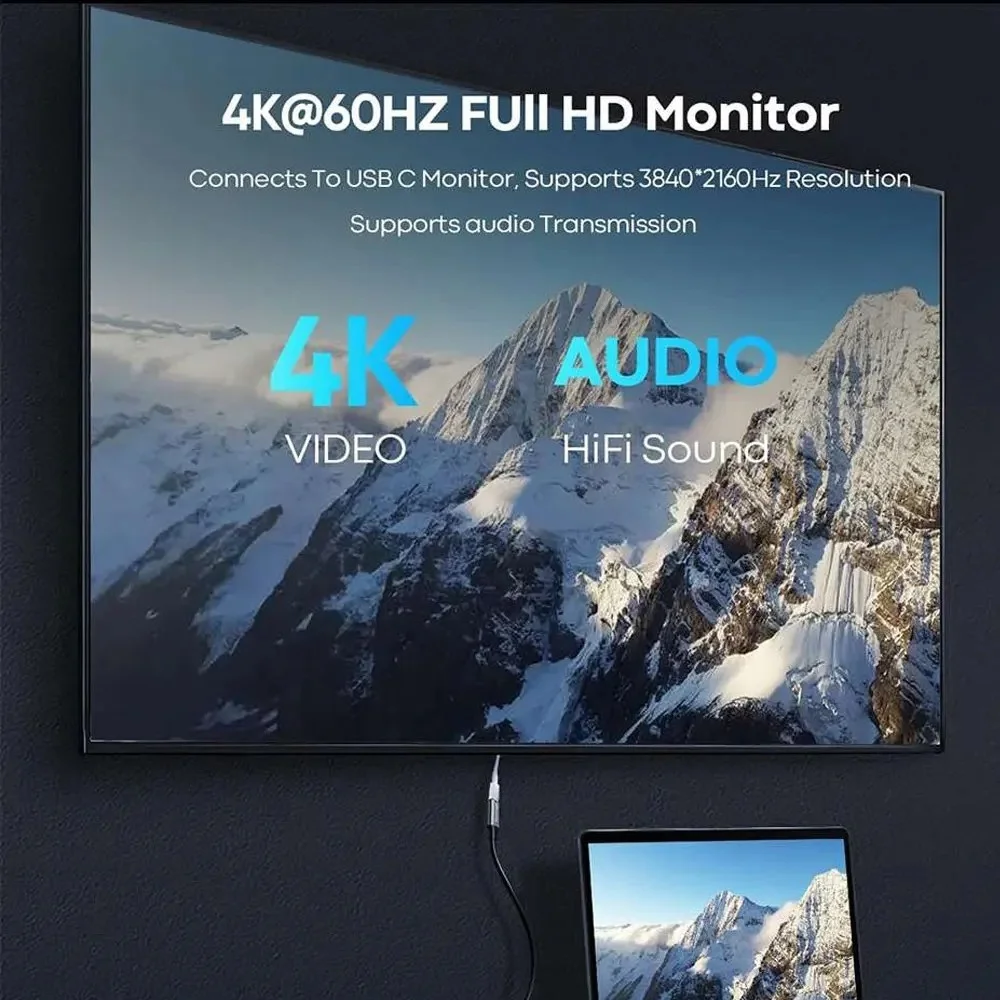 USB 3.2 20Gbps 타입 C to 타입 C 케이블 240W 5A 고속 충전 4K@60Hz 오디오 비디오 동기화 케이블 (노트북, 스팀덱, ROG Ally 기기용)