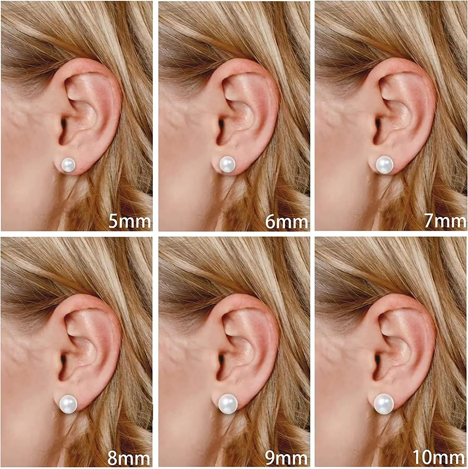 WholesaleNaturalFreshwaterPearlStudEarringsReal925Sterling