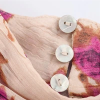 Women's Shirt 2026 New Vintage Fashion Spring Printed Layered Decorative Shirt for Women Casual Chic Personality Long Sleeve Top - Image 4