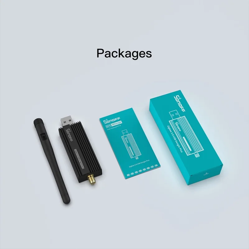 Smart Gateway SONOFF ZB Dongle-E Zigbee 3.0 USB Dongle Plus Universal Zigbee Gateway Support via ZHA or Zigbee2MQTT Sonoff Smart Home Module
