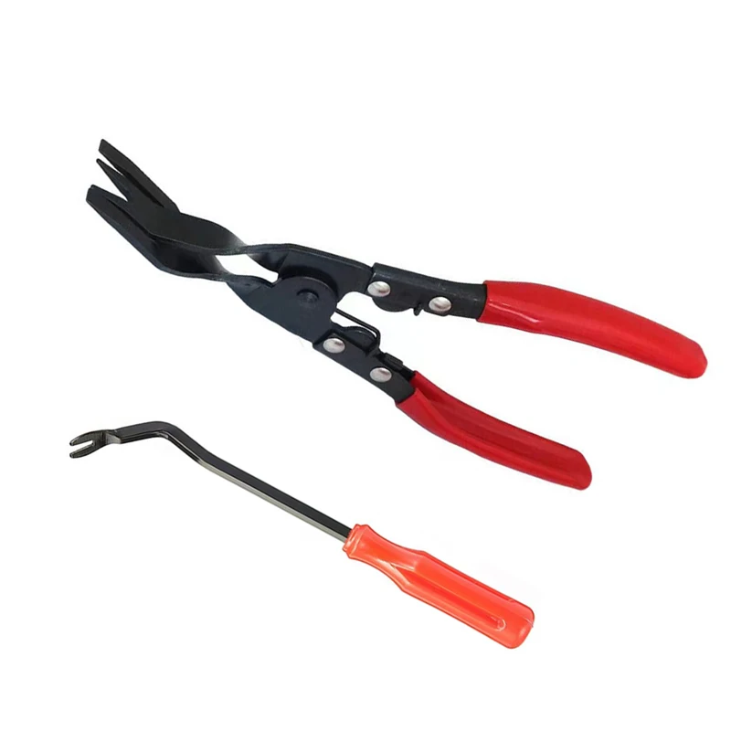 Car Headlight Repair Installation Tool Trim Clip Removal Pliers Door Clip Panel Fascia Dash Trim Removal Kit Dashboard Remover