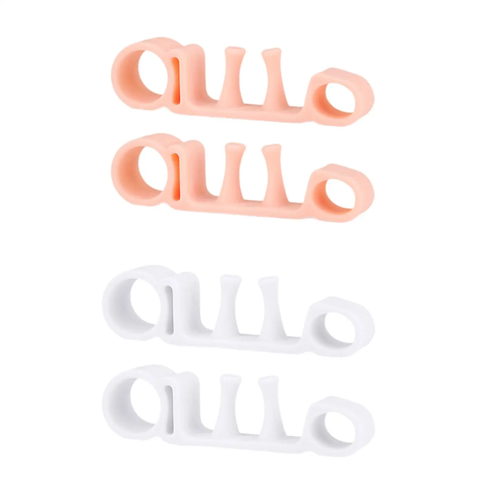 2 Pieces Toe Plint Separators Body Feet Aligners Kit for Boys Hammer Toes