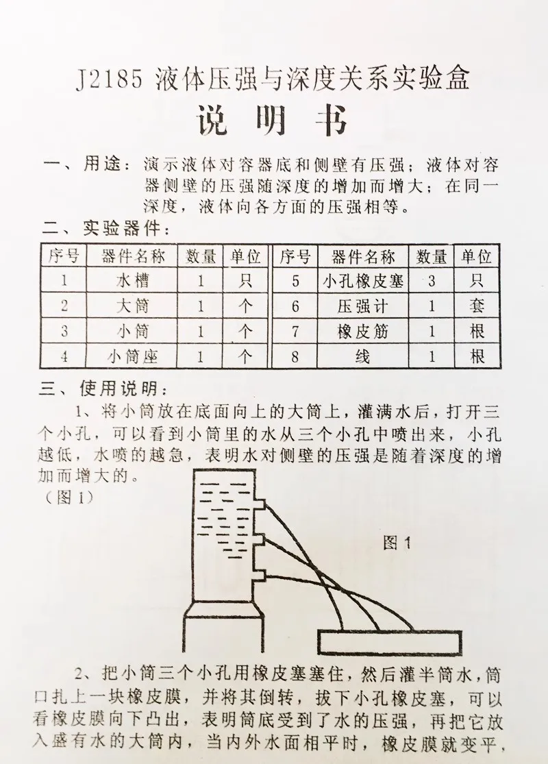 Liquid surface tension Experimental apparatus Physics teaching