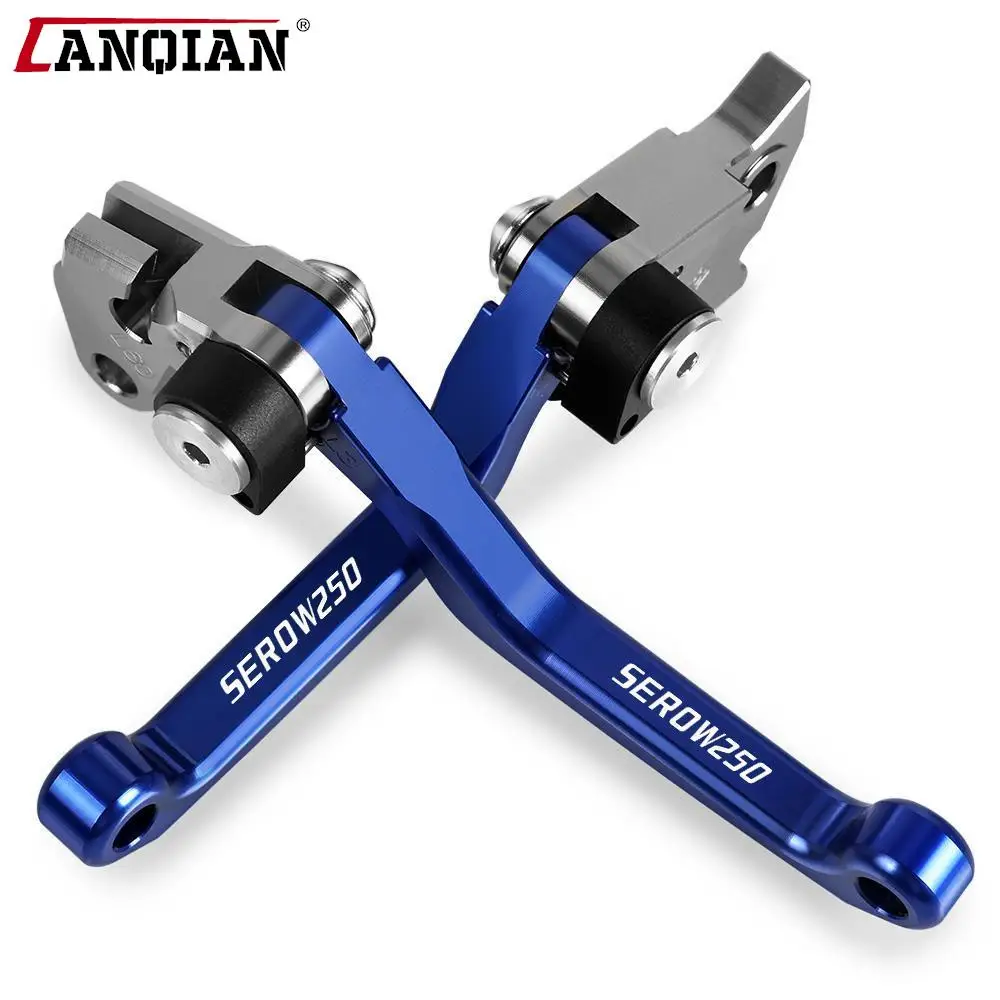 

Рычаги поворотного тормоза сцепления для YAMAHA SEROW250 1986-2015 2014 2013 Мотоциклетные аксессуары рычаги тормоза для грязевого питбайка