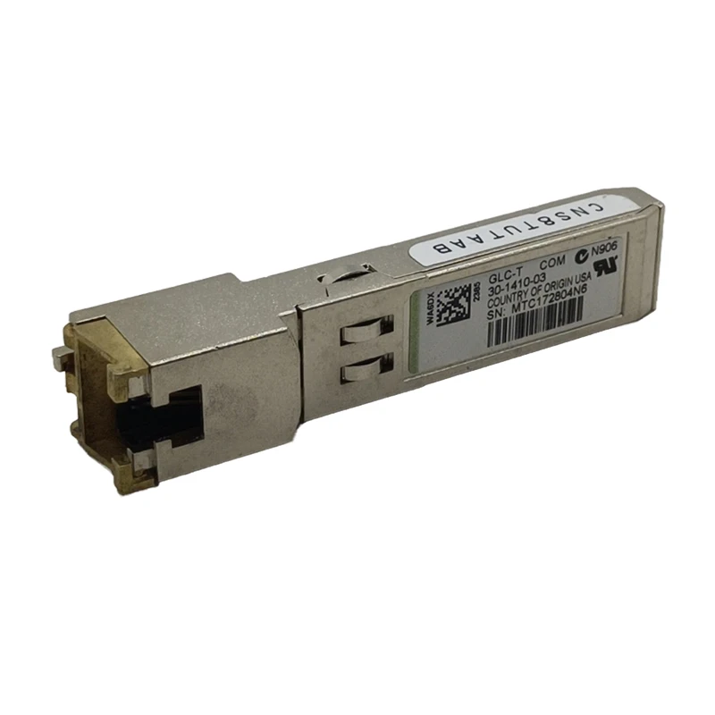 For CIsco GLC-TE 30-1475-01 GLC-T 30-1410-03, Optical Transceiver, original Gigabit RJ45 Optical Module 95% New