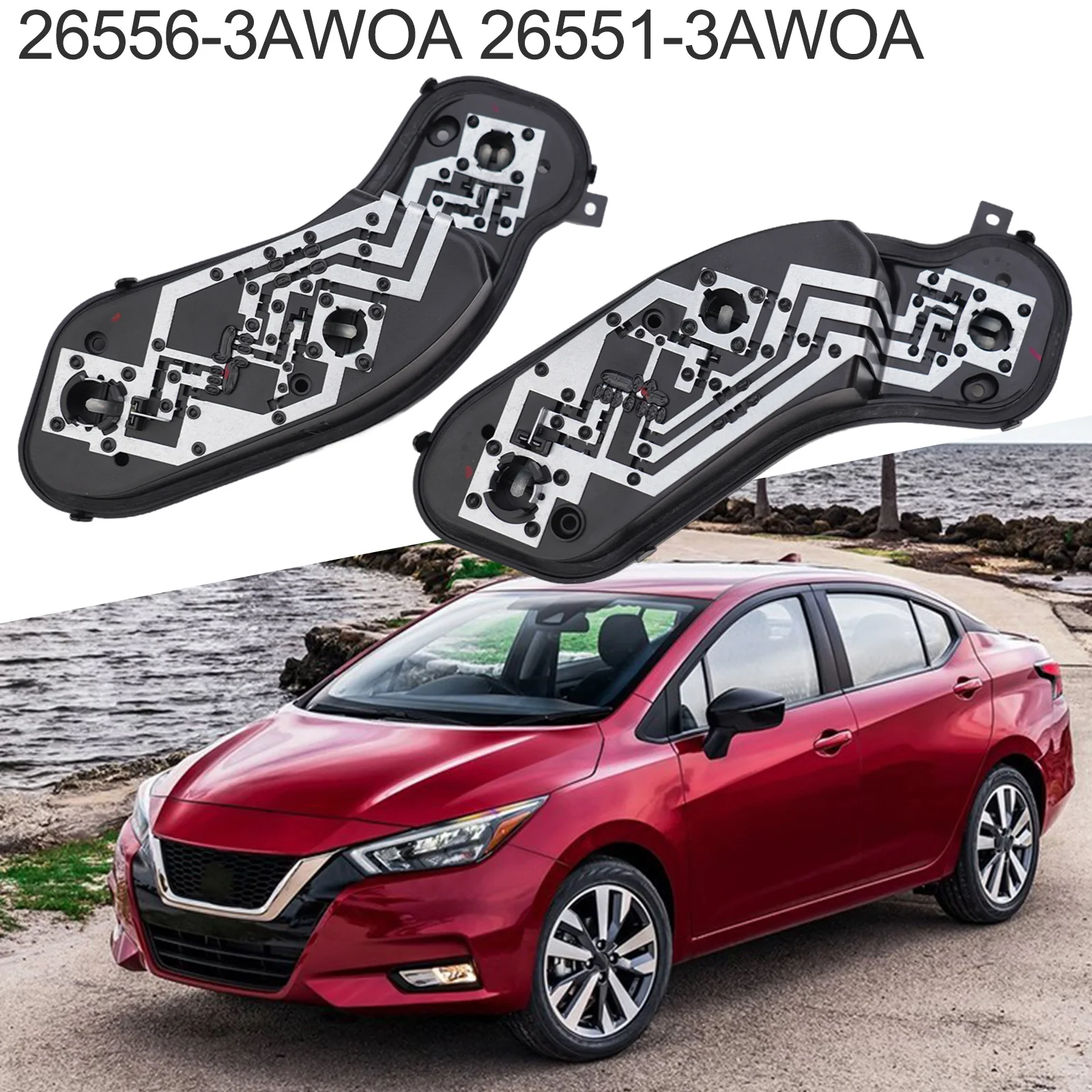 

Розетка задняя для Nissan Versa Sedan 13-19