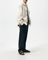 Plush Coat Spring Fashion New Fleece Shirt Coat Men's Trend Wild Casual Loose Commute Outwear Thick Warm Lamb Jacket Male RA - Image 3