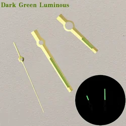 Luminous Blue Green Watch Hands - Oyster Style Movement Accessories (Gold Green - 560)