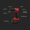 Milwaukee 18V Brushless Electric Drill 150N Electric Percussion Drill. M Decoration Cordless Screwdriver Rechargeable Power Tool 6