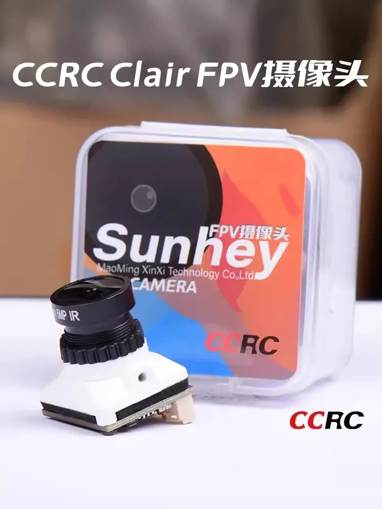Caméra FPV CCRC 1500TVL 5-30V M8 16:9 NTSC/PAL Super WDR pour Drone RC