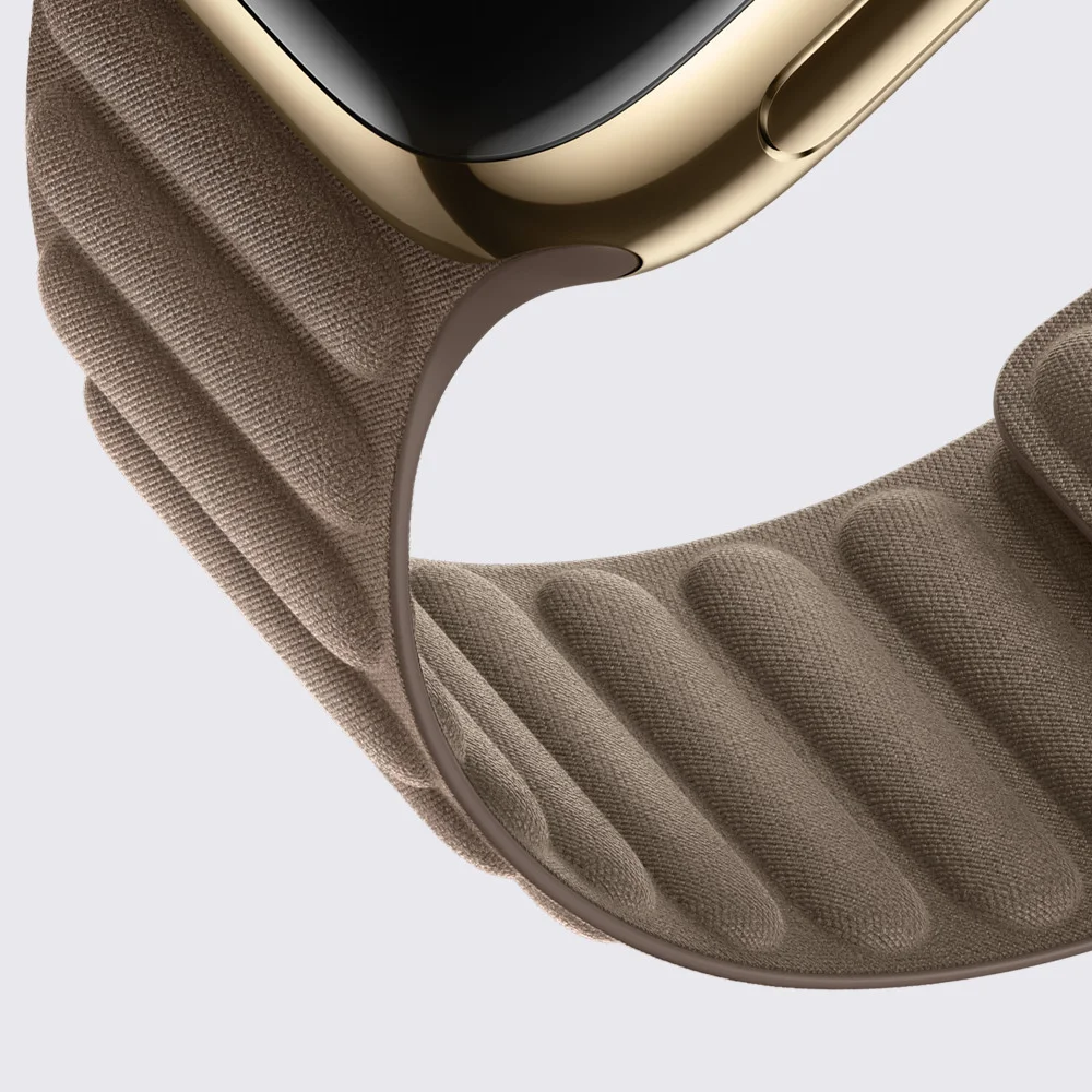 

New FineWoven strap For Apple Watch Band 44mm 40mm 45mm 49mm 41mm Original Magnetic loop bracelet iWatch Series 9 8 SE 7 Ultra 2