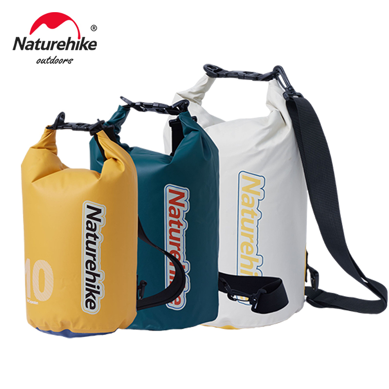 Naturehike Camping Backpack Waterproof Bag Outdoor Portable Dry And Wet Separation Large Capacity Hiking Duffel Bag