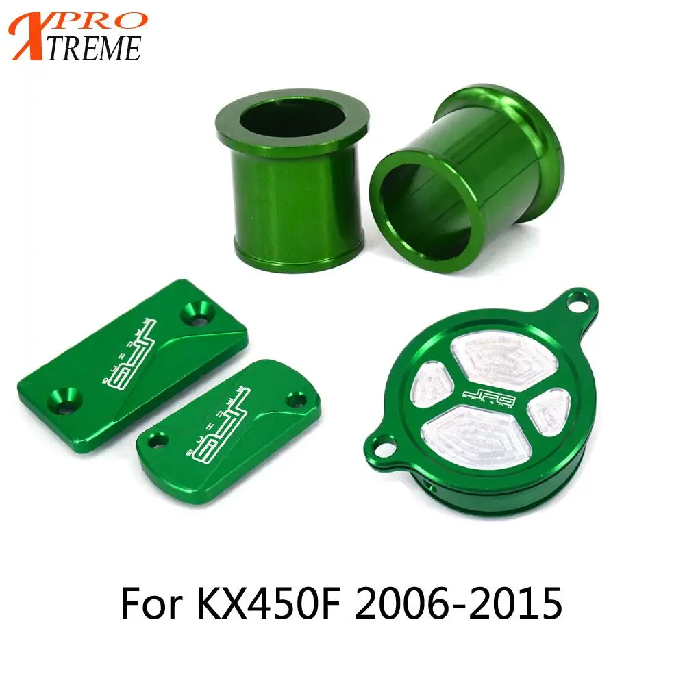 Motorcycle Wheel Hub Spacer Oil Filter Cover Front And Rear Brake