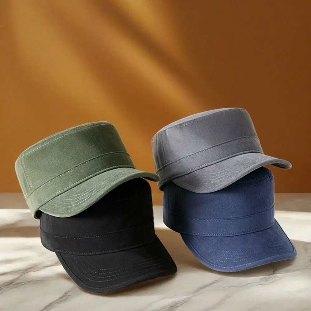 Cotton Casual Baseball Cap for Men Sun Protection