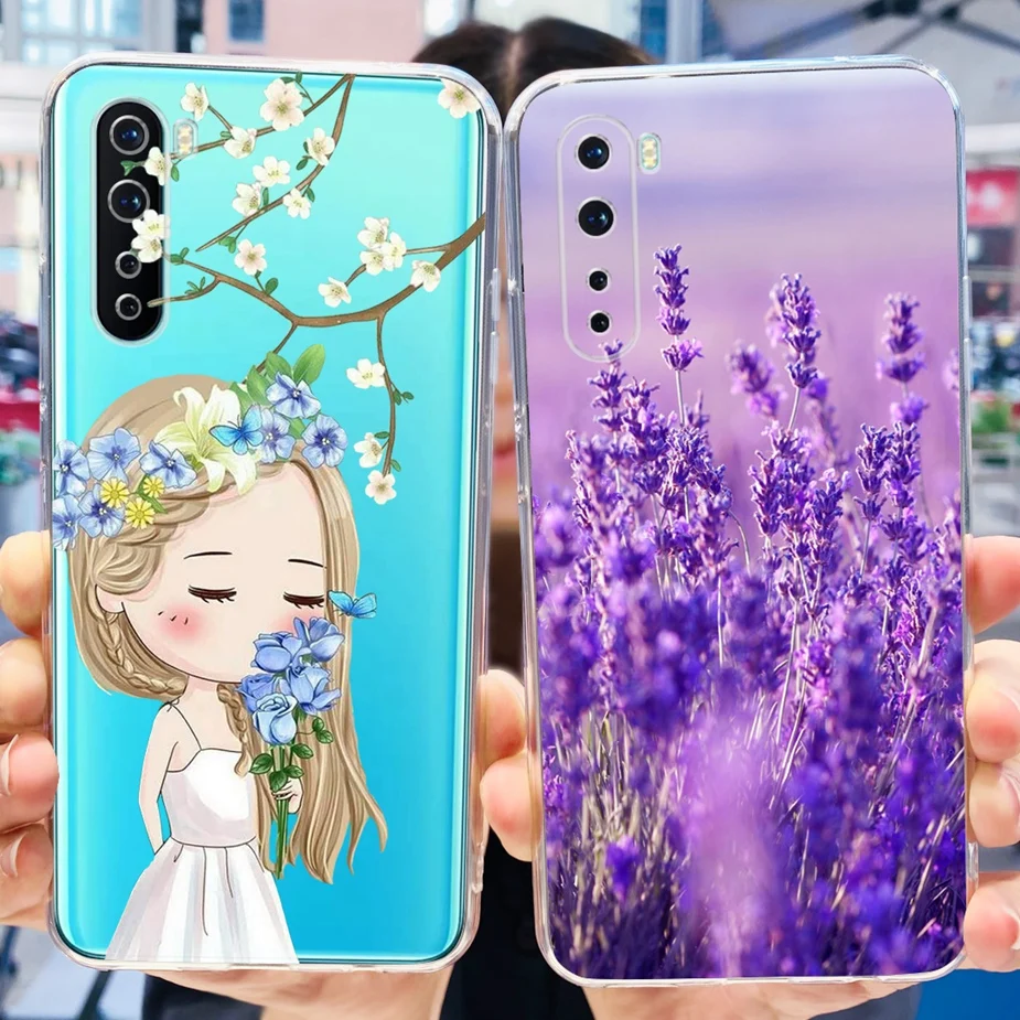 Luxury Painted Clear Silicone Soft TPU Phone Case