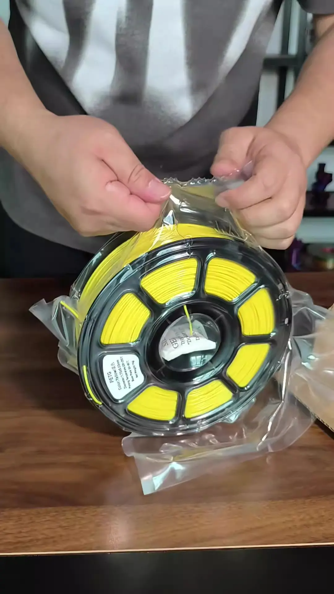 고속 하이퍼 PETG 필라멘트 1.75mm HS-PETG 3D 프린터 필라멘트 고강도 멀티컬러 FDM 3D 프린터용