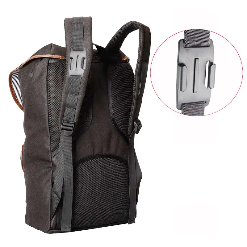

Backpack Strap Shoulder Chest Mount Compatible with GoPro Action Camera for Climbing Walking on Foot Accessory