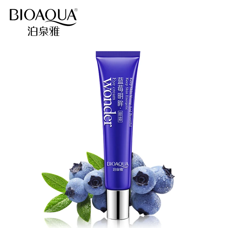 Bioaqua Blueberry Eyes Cream Firming Anti Puffiness Dark Circles Under Eye Remover Moisturizing Eyes Skin Care Products
