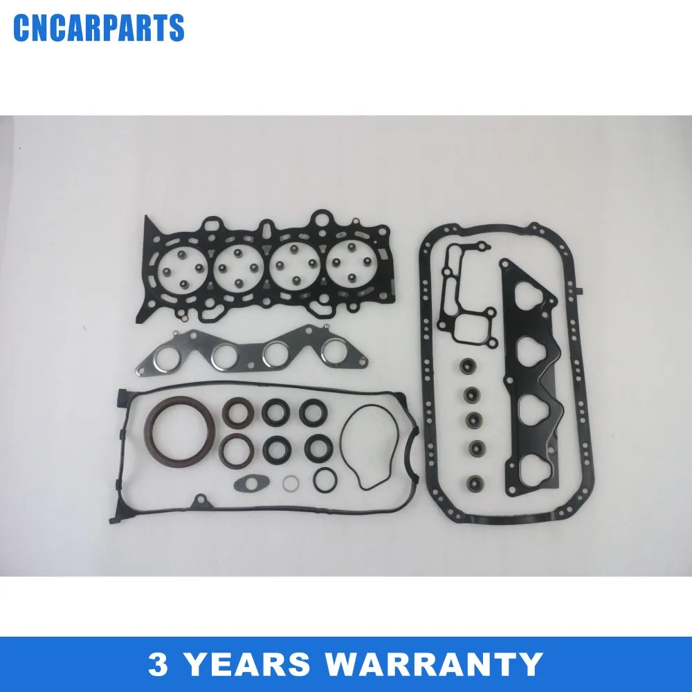 

Полный капитальный комплект прокладок двигателя MLS подходит для 2001-2005 Honda Civic DX LX 1.7L SOHC 16V VTEC D17A1 VRS