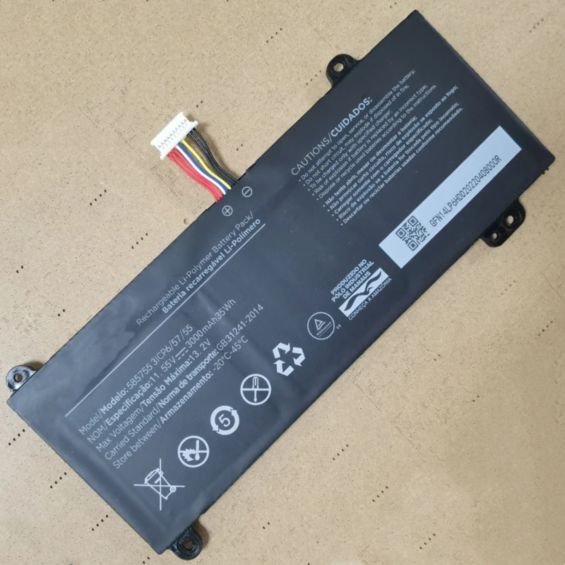 Nuova Batteria Per Laptop 3 Icp6/57/55 11.55V 35Wh 3000Mah 10-Pin 9-Wire Per Tablet Pc Sony Vaio 585755 Netbook