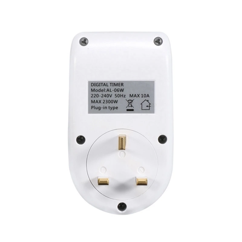 LCD Digital Programmable Timer Switch Electronic Timer Socket Household Appliances For Home Garden Devices