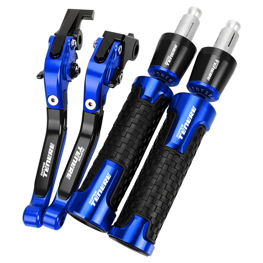 

For YAMAHA XT1200 XT1200Z/ZE/SUPER TENERE 2010-2018 Motorcycle Brake Clutch Levers Handlebar Handle Grips End Slider Accessories