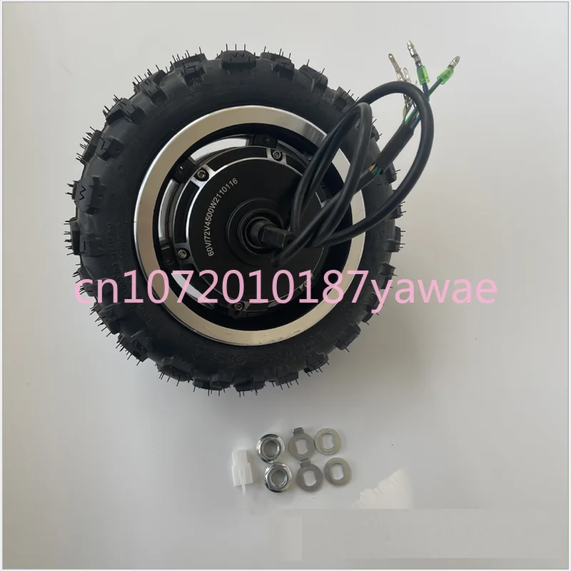 

11-дюймовый сплит-обод/Мотор Ступицы Колеса 48v60V72V80v96v2000w3000w4500w Высокая мощность/скорость с надувной шиной для части электрического скутера