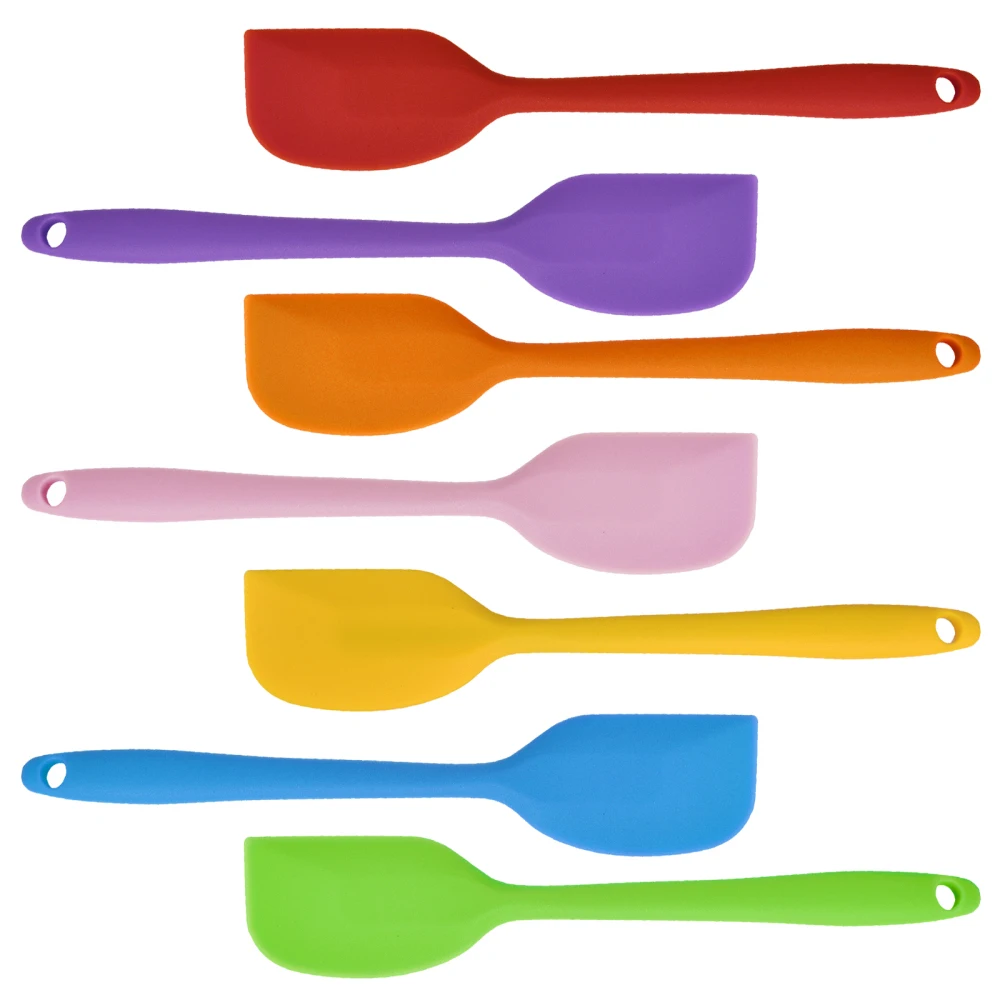 Description Picture 3 of itemUniversal Handle Silicone Spoon Scraper Spatula Candle Making Supplies Scented Candle Making Tool Wax Melting Material Kit