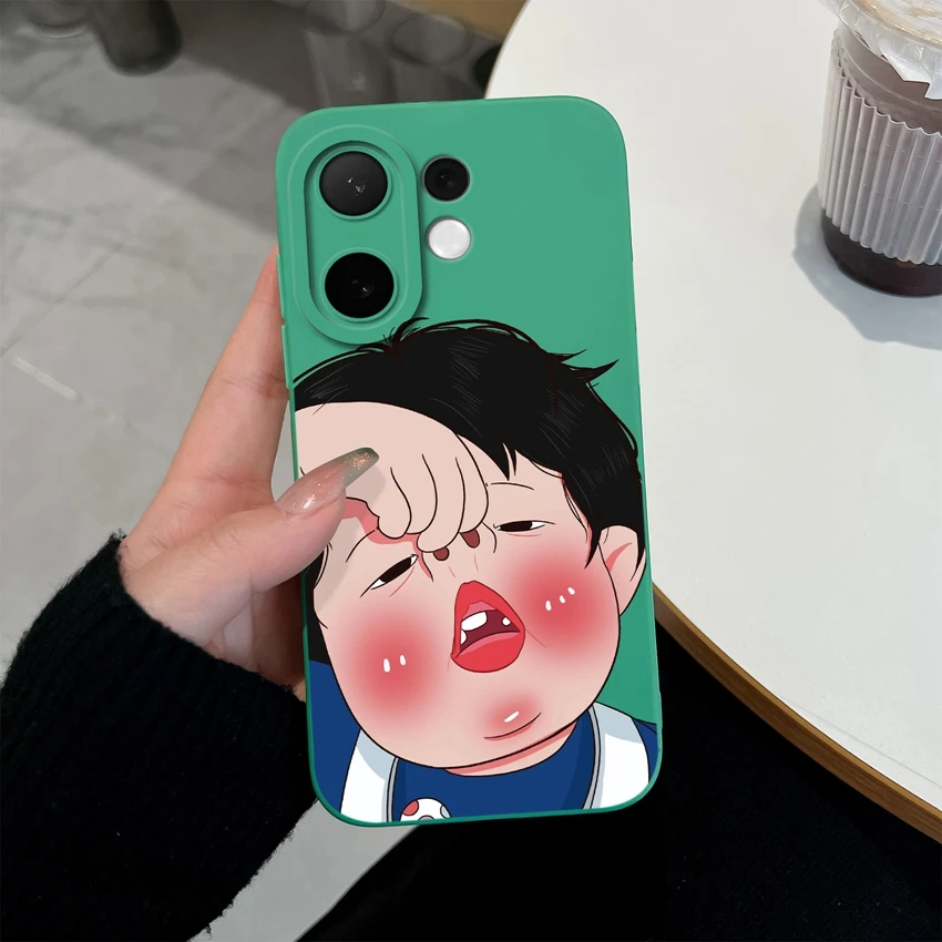 Beautiful Clouds Pattern Liquid Silicone Soft Back Phone Case - Anti-Slip Bumper