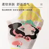 5 Pairs Disney Kids Socks Mesh Breathable Ice Thin Socks Summer Kawaii Cartoon Childrens Mid-calf Cotton Sock for Girls 4