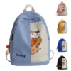 Japanese Style College Backpacks Girls Korean Cartoon Cat Schoolbag Backpack For Primary School Students Constellation Backpacks 1
