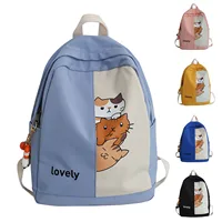 Japanese Style College Backpacks Girls Korean Cartoon Cat Schoolbag Backpack For Primary School Students Constellation Backpacks 1