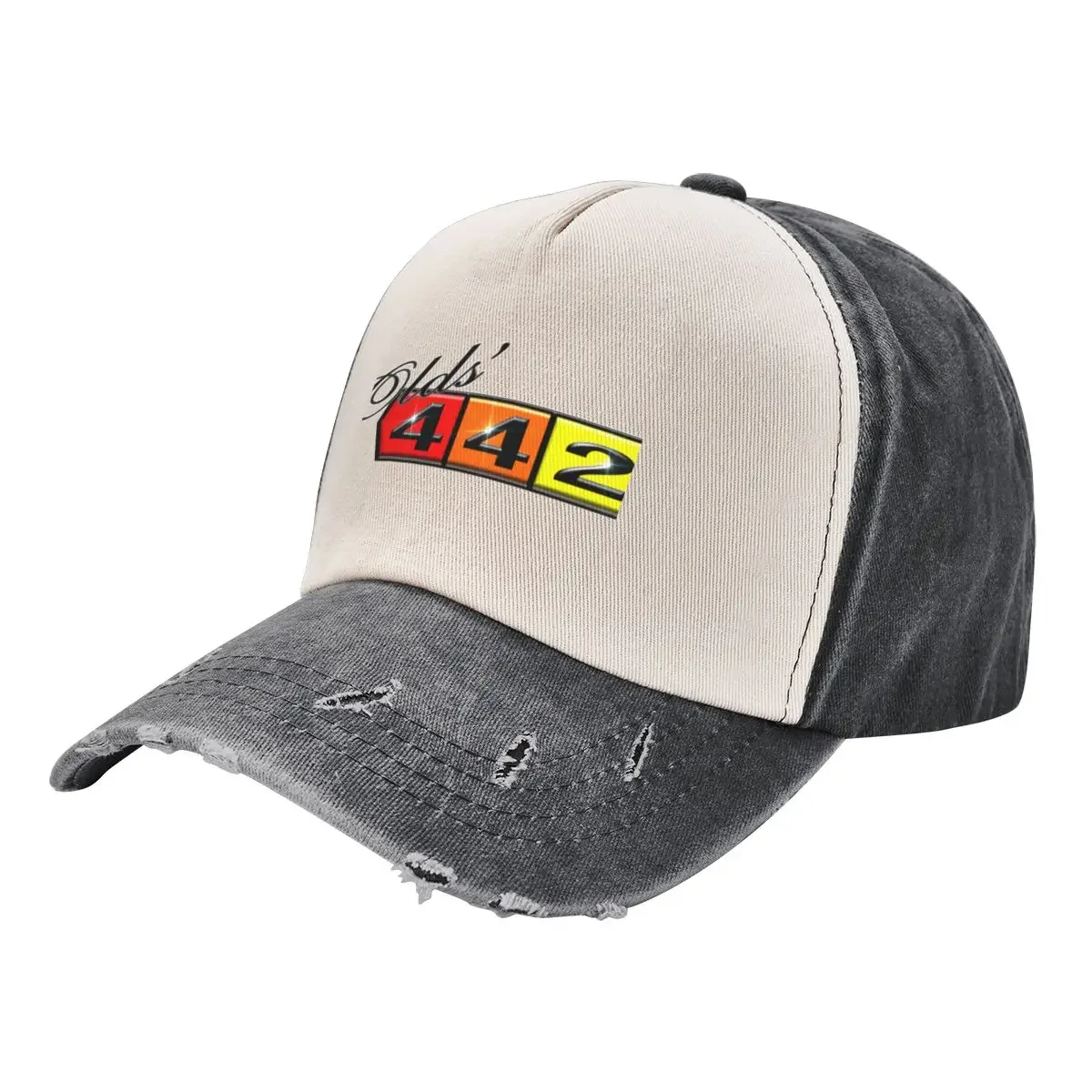 

Olds' 442 Black Baseball Cap Fashion Beach Snap Back Hat For Women 2024 Men's
