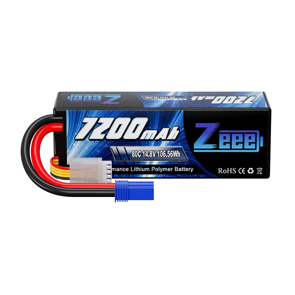 4S 80C 7200mah EC5