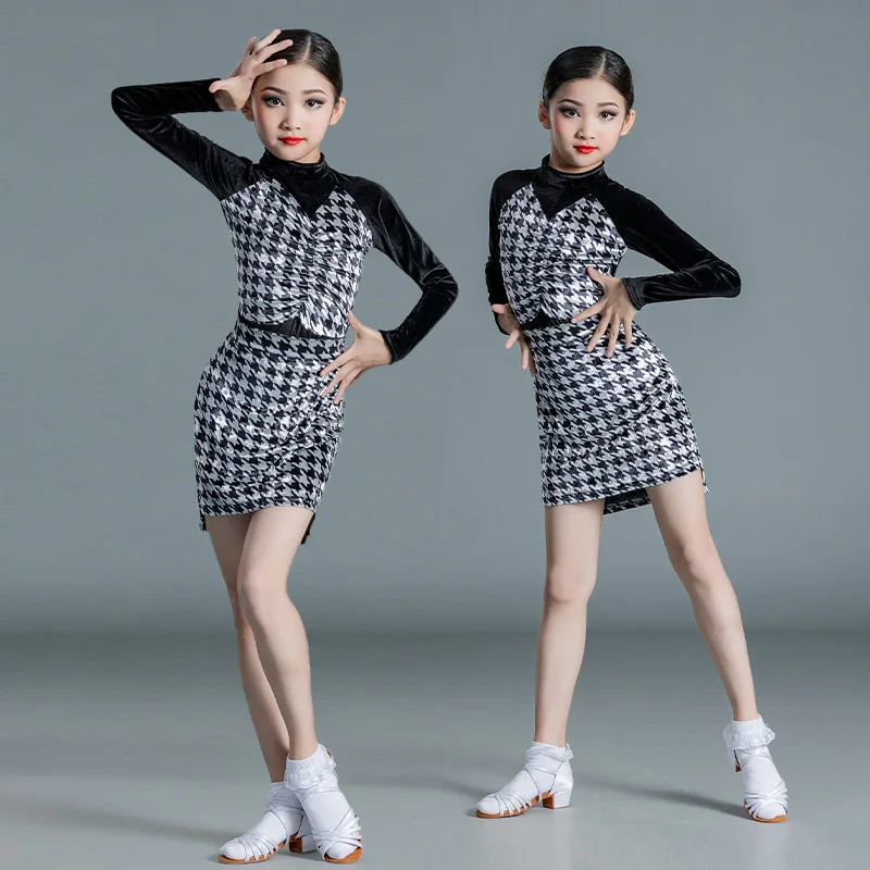 

Женское платье для латиноамериканских танцев, 1 комплект