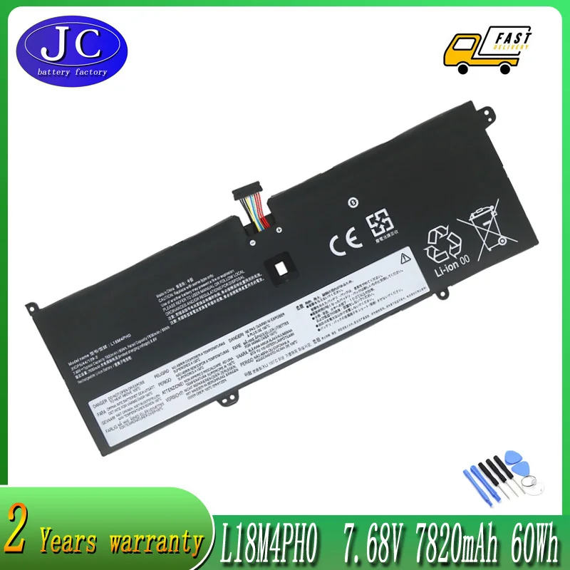 

JCLJF New L18M4PH0 L18C4PH0 Laptop Battery For Lenovo Yoga C940 C940-14IIL 81Q9 Series 5B10T11585 5B10W67374 5B10T11586 60Wh