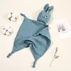 Baby Cotton Muslin Comforter Blanket Soft Newborn Sleeping Dolls Cute Cat Kids Sleep Toy Soothe Appease Towel Bibs Saliva Towel 2