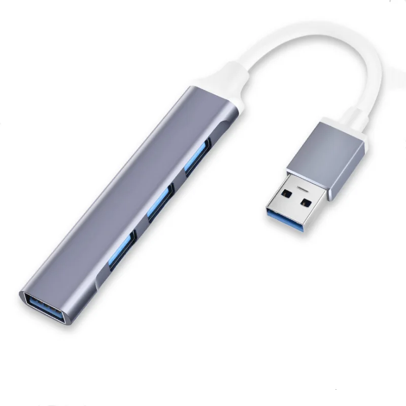 Type-c USB Four-Port HUB Splitter Four-in-One Expansion Dock Aluminum Alloy OTG Hub one-to-four Expansion