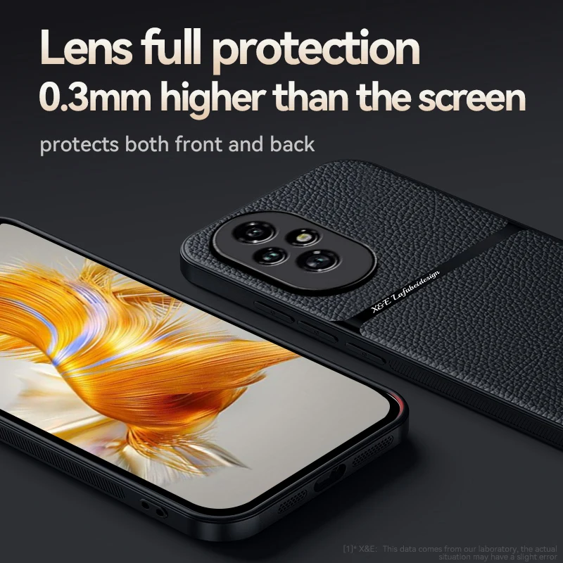 Honor 200 Series Magnetic PU Leather Ultra-Thin Drop-Proof Camera Protection Case