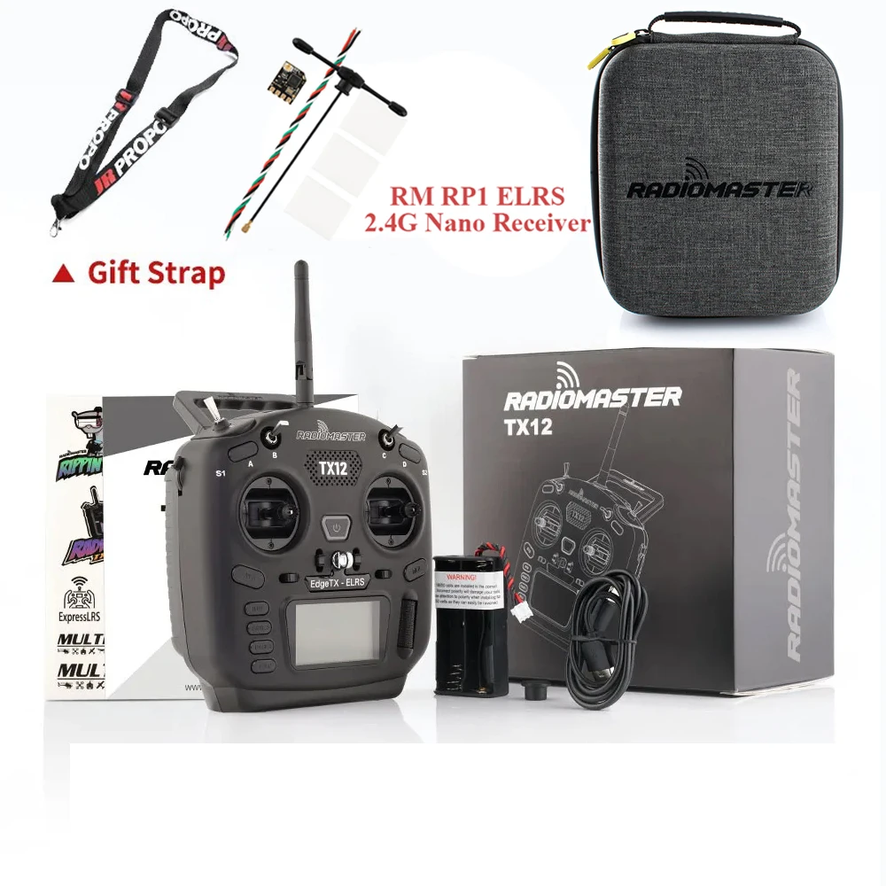 RadioMaster TX12 MKII ELRS EdgeTX OpenTX FCC LBT M2 16CH
