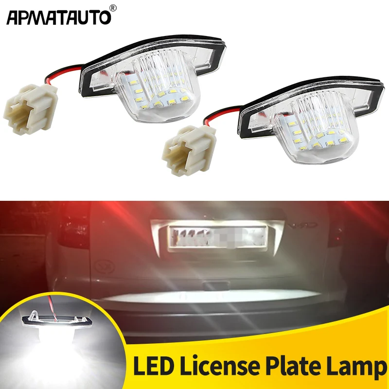 AUXITO LED License Plate Light Kit For Honda CR-V Fit Odyssey 2007-2016 – 2 Bulbs