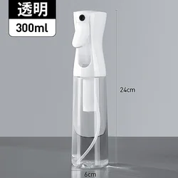 High Pressure Fine Mist Refillable Spray Bottle for Hair, Makeup, and Hydration (A 300ml)